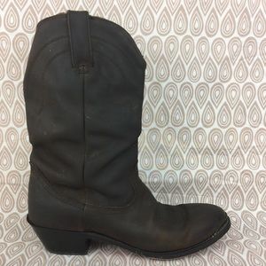 Road Wolf Men’s Brown Cowboy Boots Size 9.5 M S258